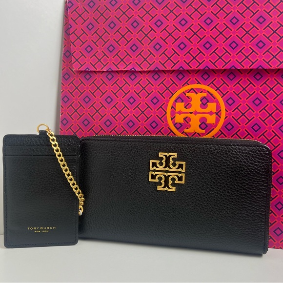NWT Tory Burch wallet w/ detachable ID holder - Picture 1 of 14